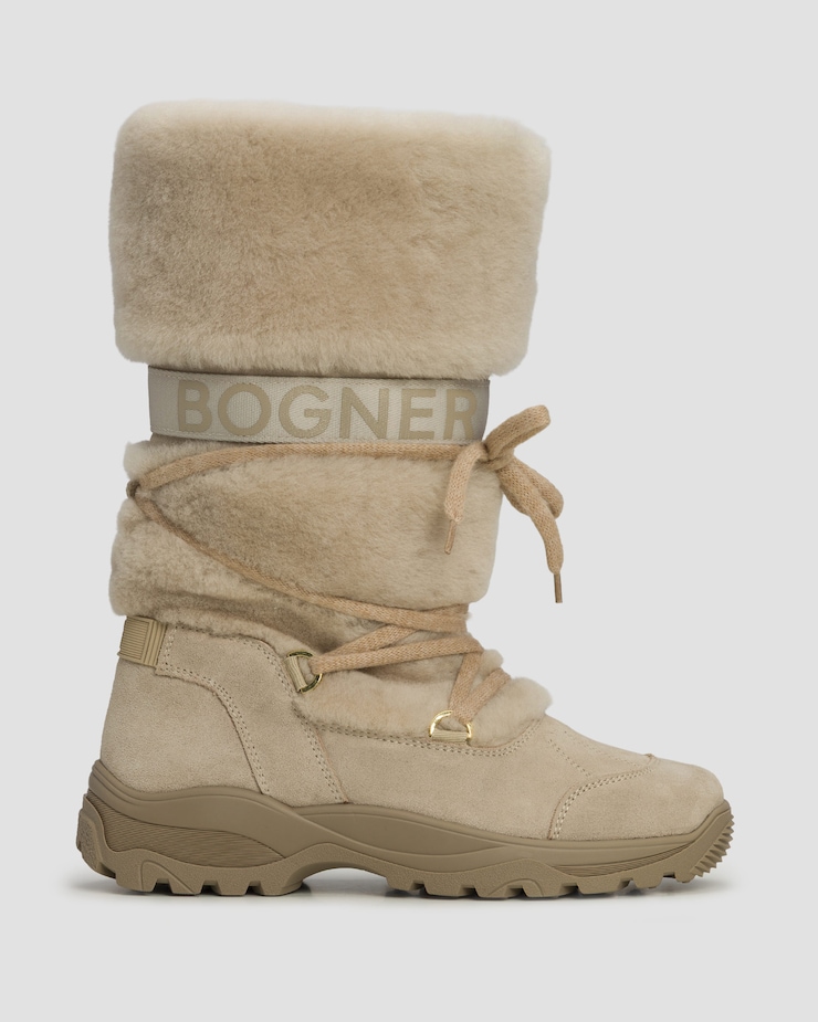 Bottes d'hiver à crampons pour femmes BOGNER Alta Badia S 8 B