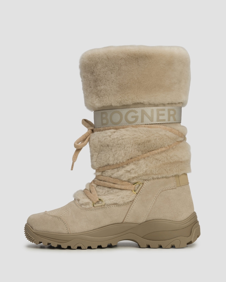 Bottes d'hiver à crampons pour femmes BOGNER Alta Badia S 8 B