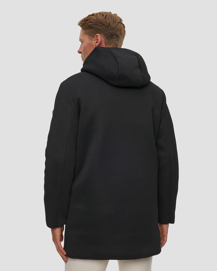 Parka à capuche pour hommes 