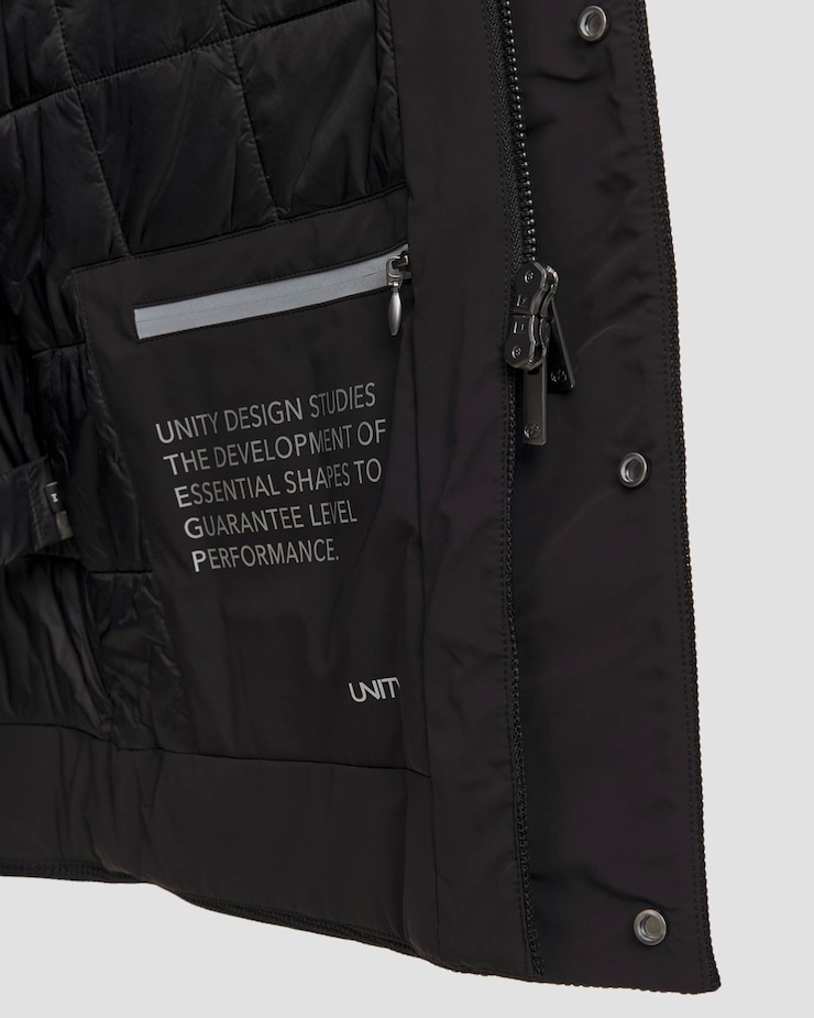Parka à capuche pour hommes 