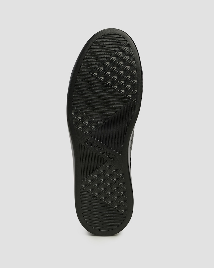Scarpe in pelle da uomo Doucal's Liam nere