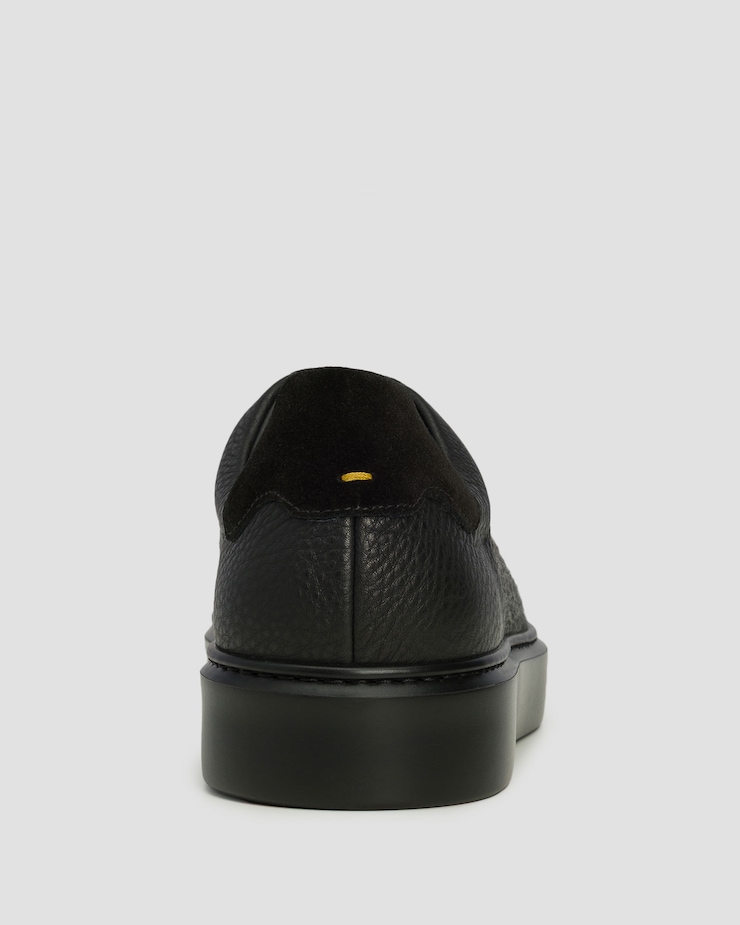 Scarpe in pelle da uomo Doucal's Liam nere