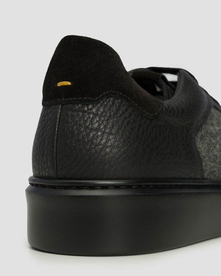 Scarpe in pelle da uomo Doucal's Liam nere