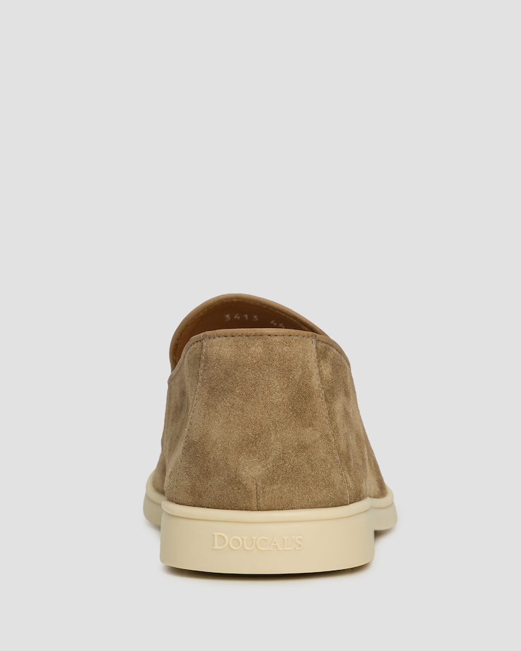 Men's moccasins Doucal's Mocassino Vaschetta Reverse brown
