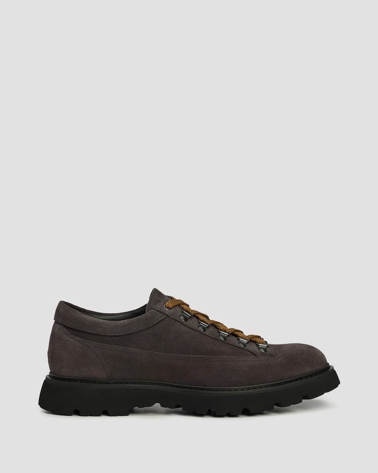 Scarpe da uomo Doucal's Derby Ganci Jason grigie