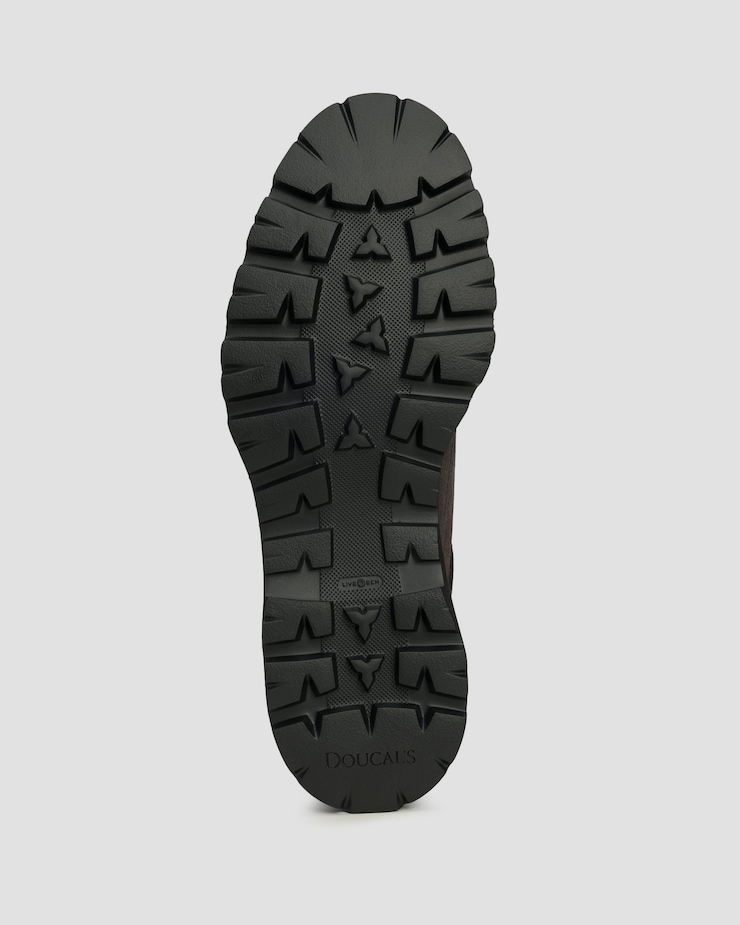 Scarpe da uomo Doucal's Derby Ganci Jason grigie