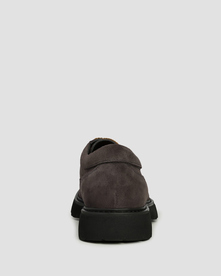 Scarpe da uomo Doucal's Derby Ganci Jason grigie