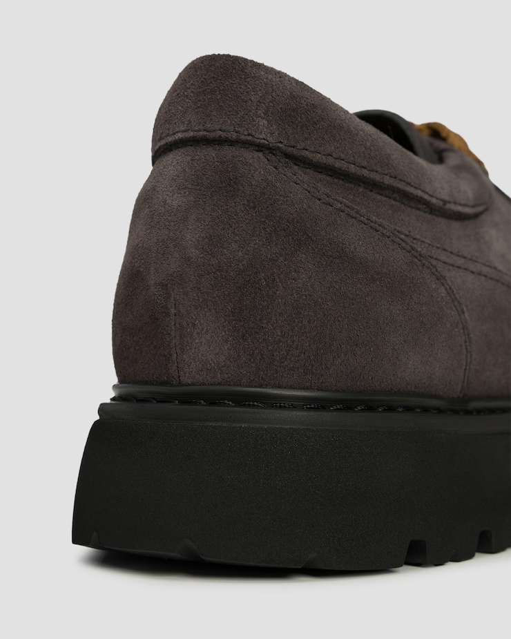 Scarpe da uomo Doucal's Derby Ganci Jason grigie