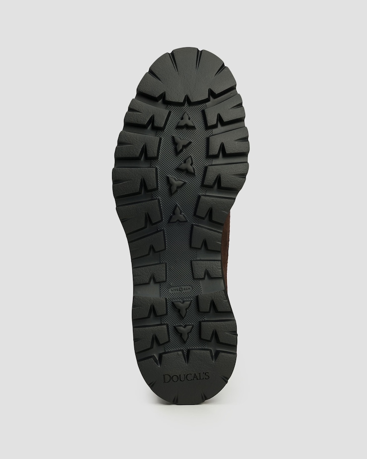 Scarpe da uomo Doucal's Derby Ganci Giles Nero