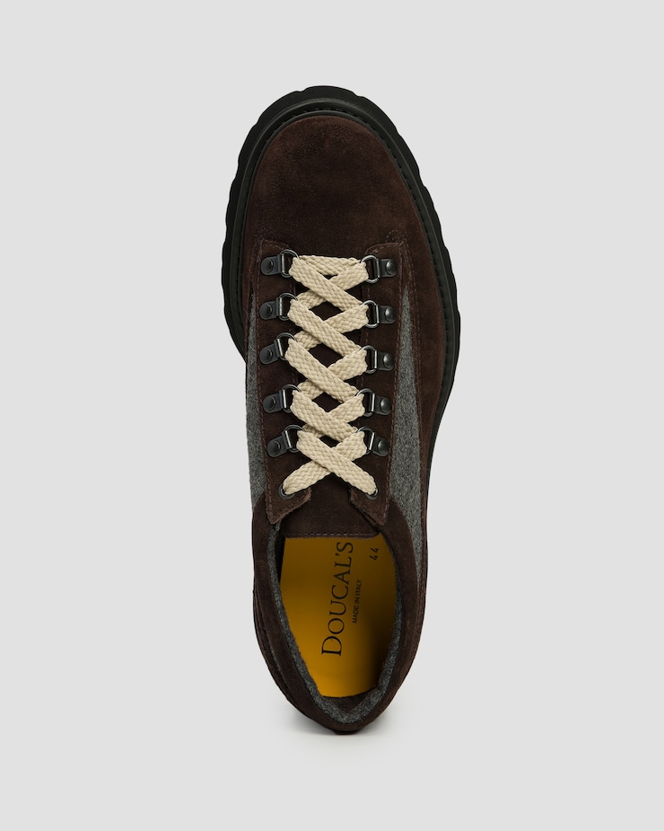 Doucal's Derby Ganci Giles Nero Herrenschuhe