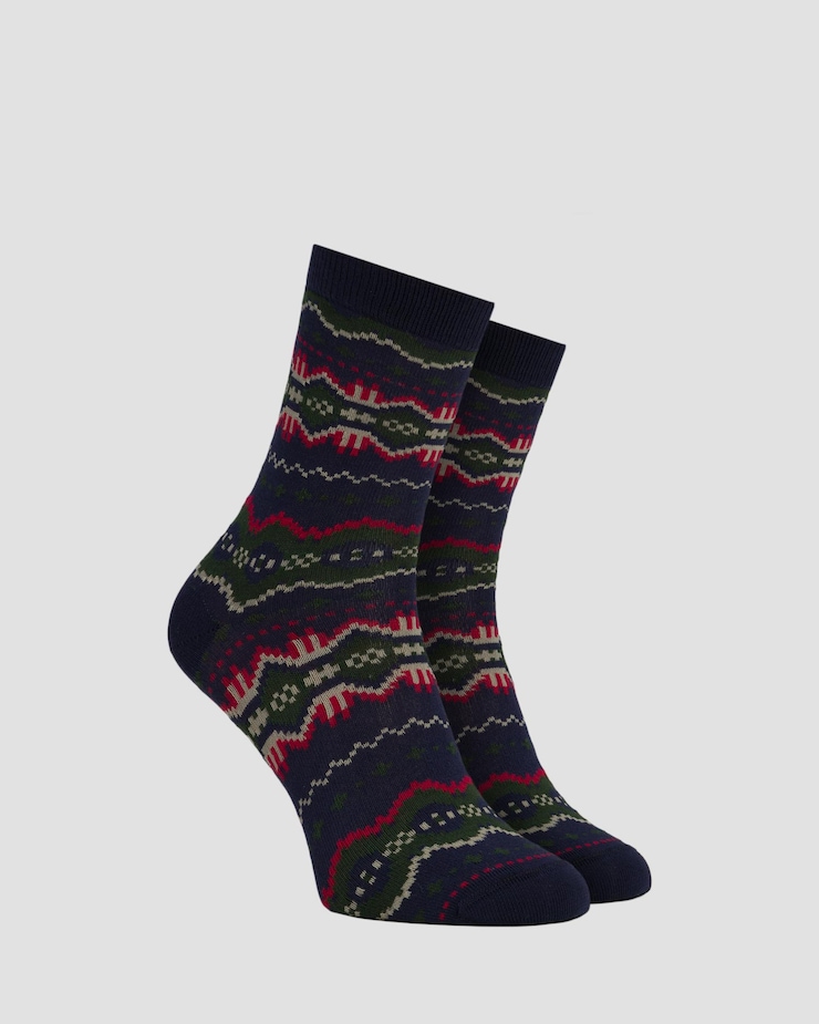 Set di calzini Barbour Helen Fairisle Sock Gift Set 3-pack