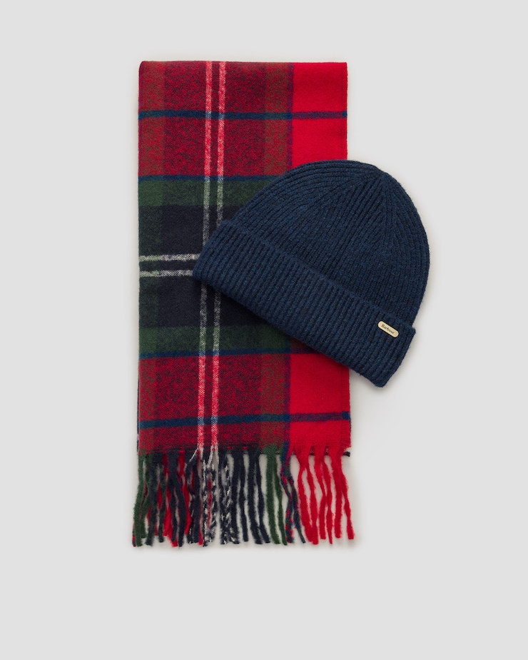 Set berretto e sciarpa da donna Barbour Olivia Beanie & Scarf Gift Set