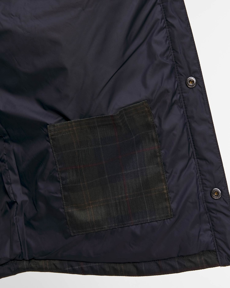 Pikowana kurtka męska Barbour Tartan Shirt Quilted Jacket
