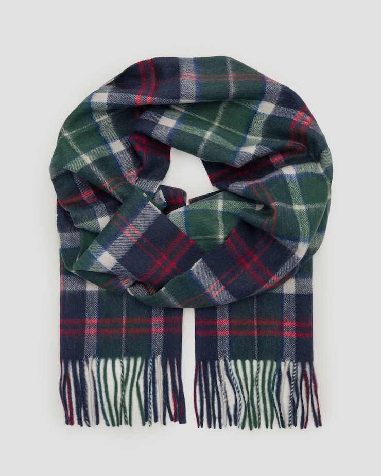 Sciarpa in lana Barbour Wool Cashmere Tartan Scarf