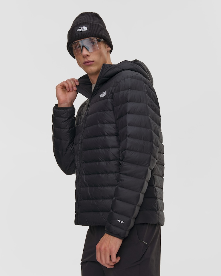 Kurtka puchowa męska The North Face Classic Down Hooded Jacket czarna
