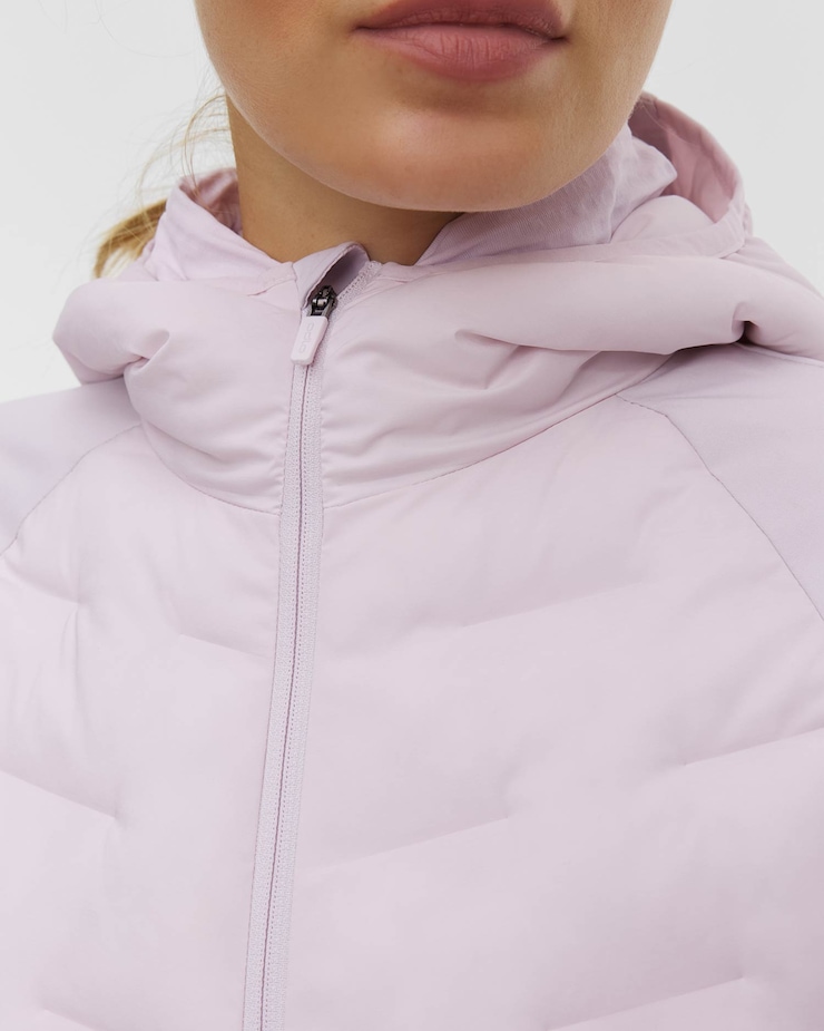 Světle růžová dámská bundomikina Odlo Zeroweight Insulator Jacket