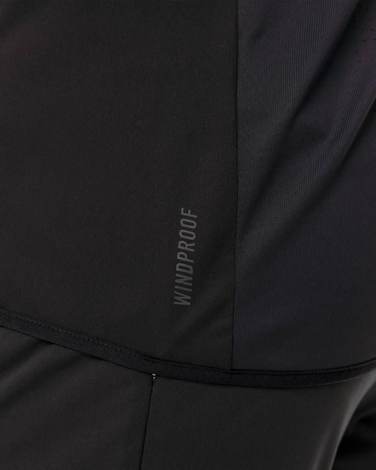 Hybrydowa kurtka biegowa męska Odlo Zeroweight Warm Hybrid Jacket czarna