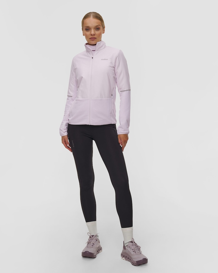 Giacca ibrida da donna Odlo Essential Insulator Hybrid Jacket nera
