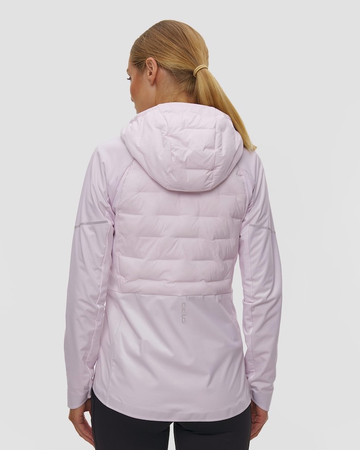 Giacca ibrida da donna Odlo Essential Insulator Hybrid Jacket nera