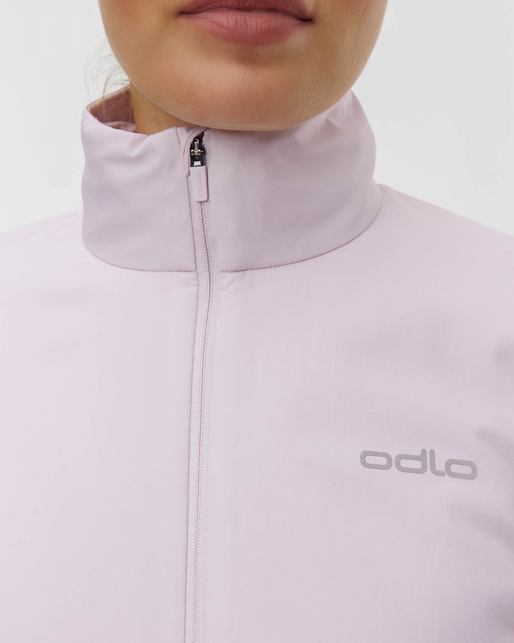 Giacca ibrida da donna Odlo Essential Insulator Hybrid Jacket nera