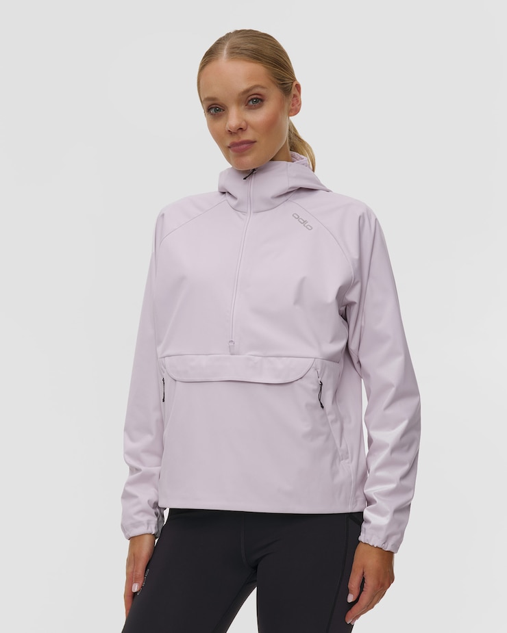Dámská softshellová větrovka Odlo Zeroweight Pro Windproof Anorak Jacket