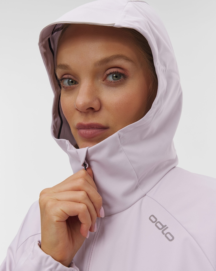 Dámská softshellová větrovka Odlo Zeroweight Pro Windproof Anorak Jacket