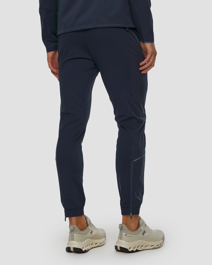 Tmavě modré funkční kalhoty Odlo Zeroweight Elite Windproof 80 Years Pants