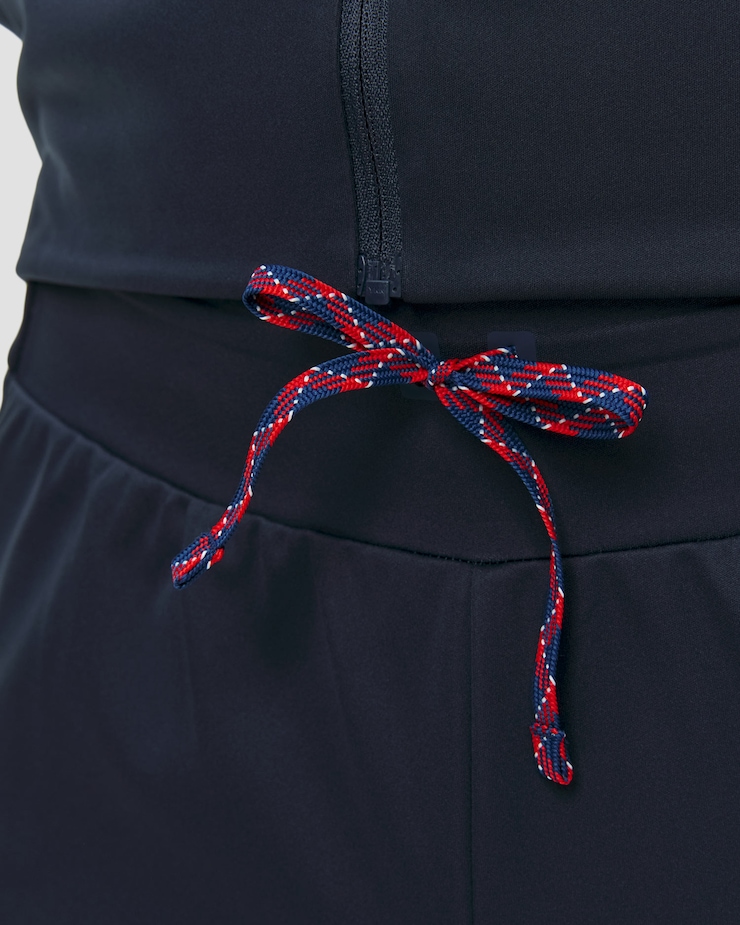 Tmavě modré funkční kalhoty Odlo Zeroweight Elite Windproof 80 Years Pants