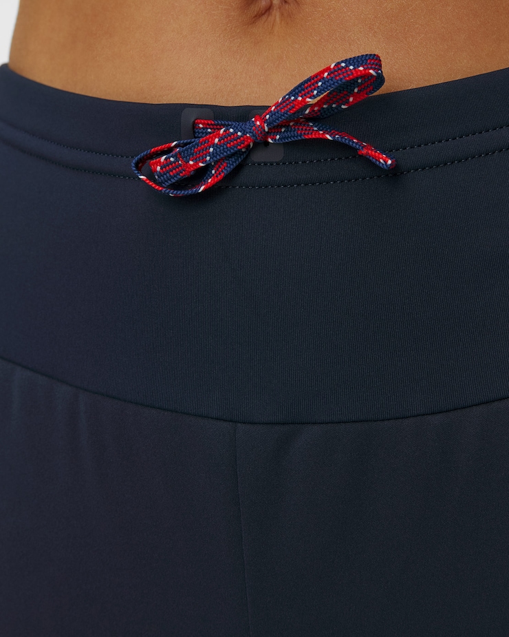 Pantalon pour femmes Odlo Zeroweight X-Warm Insulated 80 Years de ski de fond bleu marine